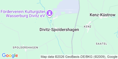 Karte Divitz-Spoldershagen