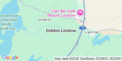 Karte Dobbin-Linstow