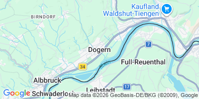 Karte Dogern