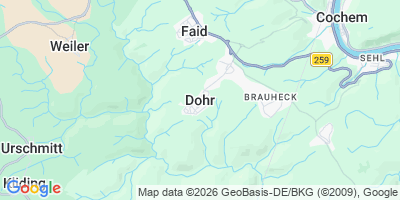 Karte Dohr