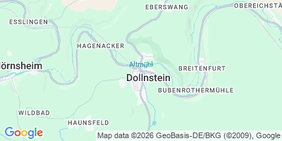Karte Dollnstein