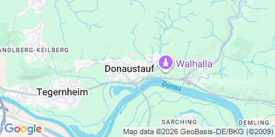 Karte Donaustauf