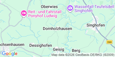 Karte Dornholzhausen
