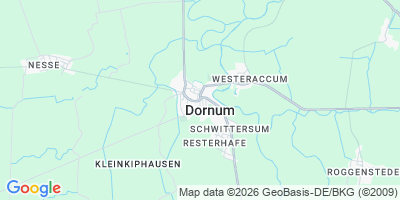 Karte Dornum