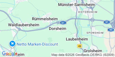 Karte Dorsheim
