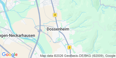 Karte Dossenheim
