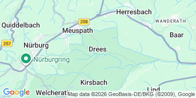 Karte Drees