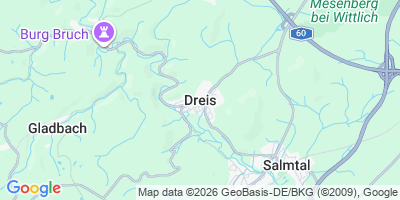 Karte Dreis