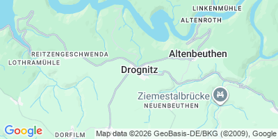 Karte Drognitz