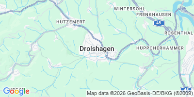 Karte Drolshagen