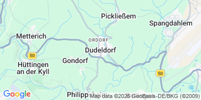 Karte Dudeldorf