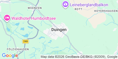 Karte Duingen