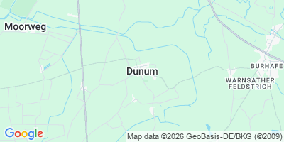 Karte Dunum