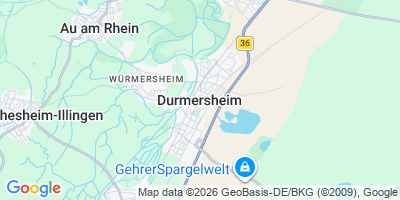 Karte Durmersheim