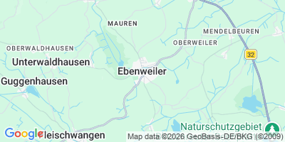 Karte Ebenweiler