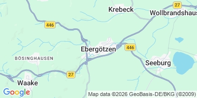 Karte Ebergötzen