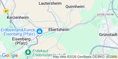 Karte Ebertsheim