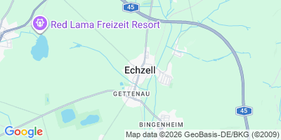 Karte Echzell