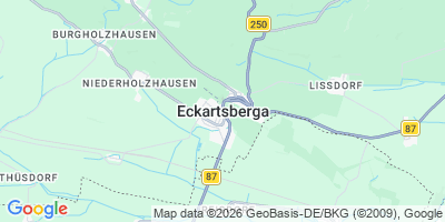 Karte Eckartsberga