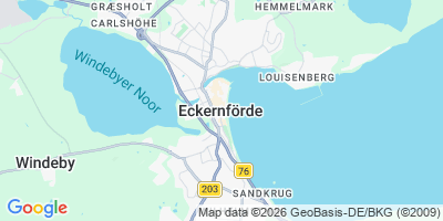 Karte Eckernförde