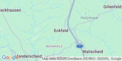 Karte Eckfeld