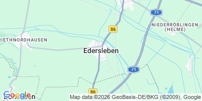 Karte Edersleben