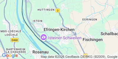 Karte Efringen-Kirchen
