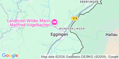 Karte Eggingen