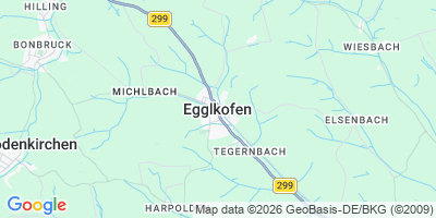 Karte Egglkofen