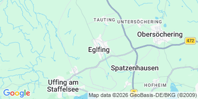 Karte Eglfing