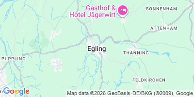 Karte Egling