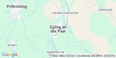 Karte Egling a.d.Paar