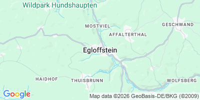 Karte Egloffstein