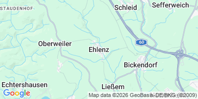 Karte Ehlenz