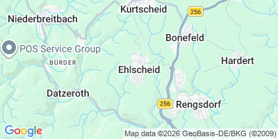 Karte Ehlscheid