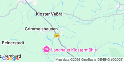 Karte Ehrenberg