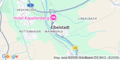 Karte Eibelstadt