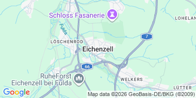 Karte Eichenzell