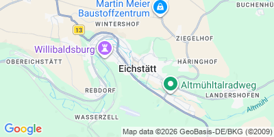 Karte Eichstätt