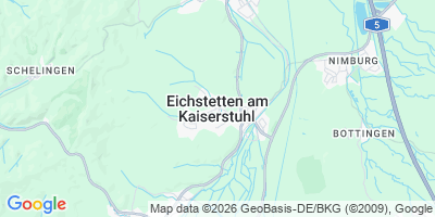 Karte Eichstetten am Kaiserstuhl