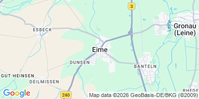 Karte Eime