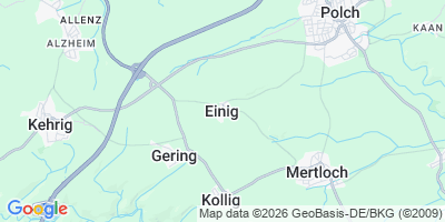 Karte Einig