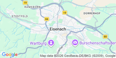 Karte Eisenach