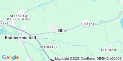 Karte Elbe
