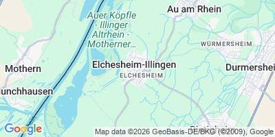 Karte Elchesheim-Illingen