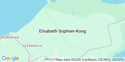 Karte Elisabeth-Sophien-Koog