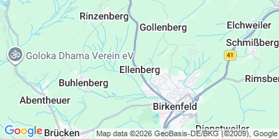 Karte Ellenberg