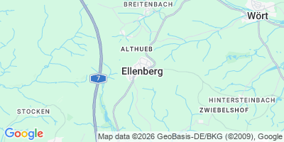 Karte Ellenberg