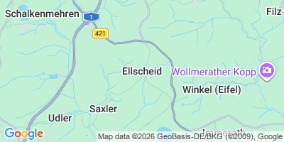 Karte Ellscheid