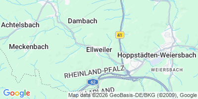 Karte Ellweiler